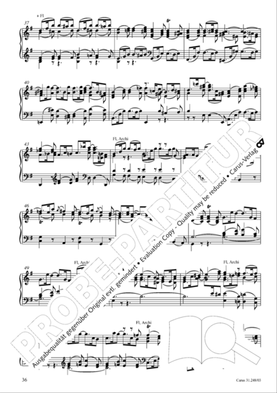 Christmas oratorio (Weihnachtsoratorium, Teile I-III) 4-Part scores gallery preview page 41