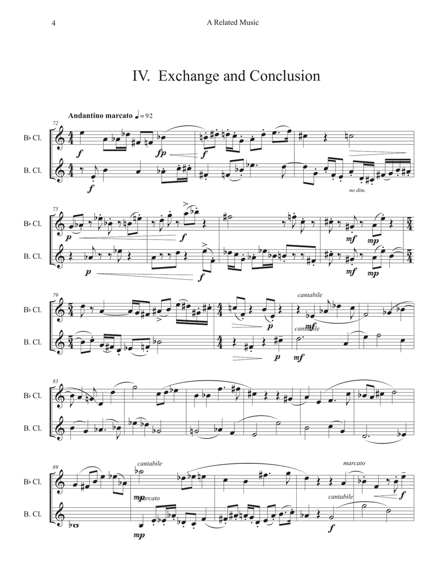 A Related Music Woodwind Duet scores gallery preview page 5
