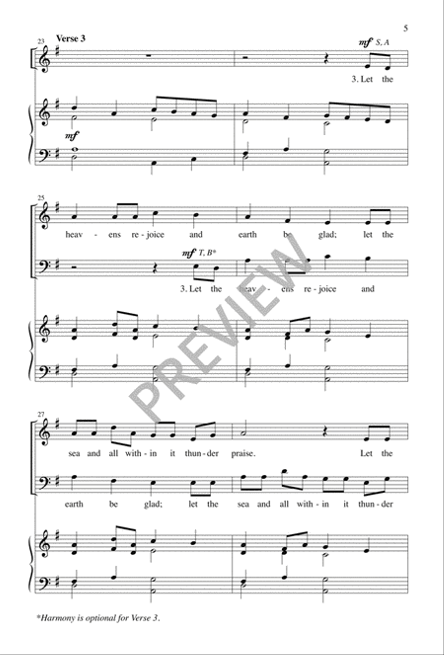 Today Is Born Our Savior 4-Part scores gallery preview page 6