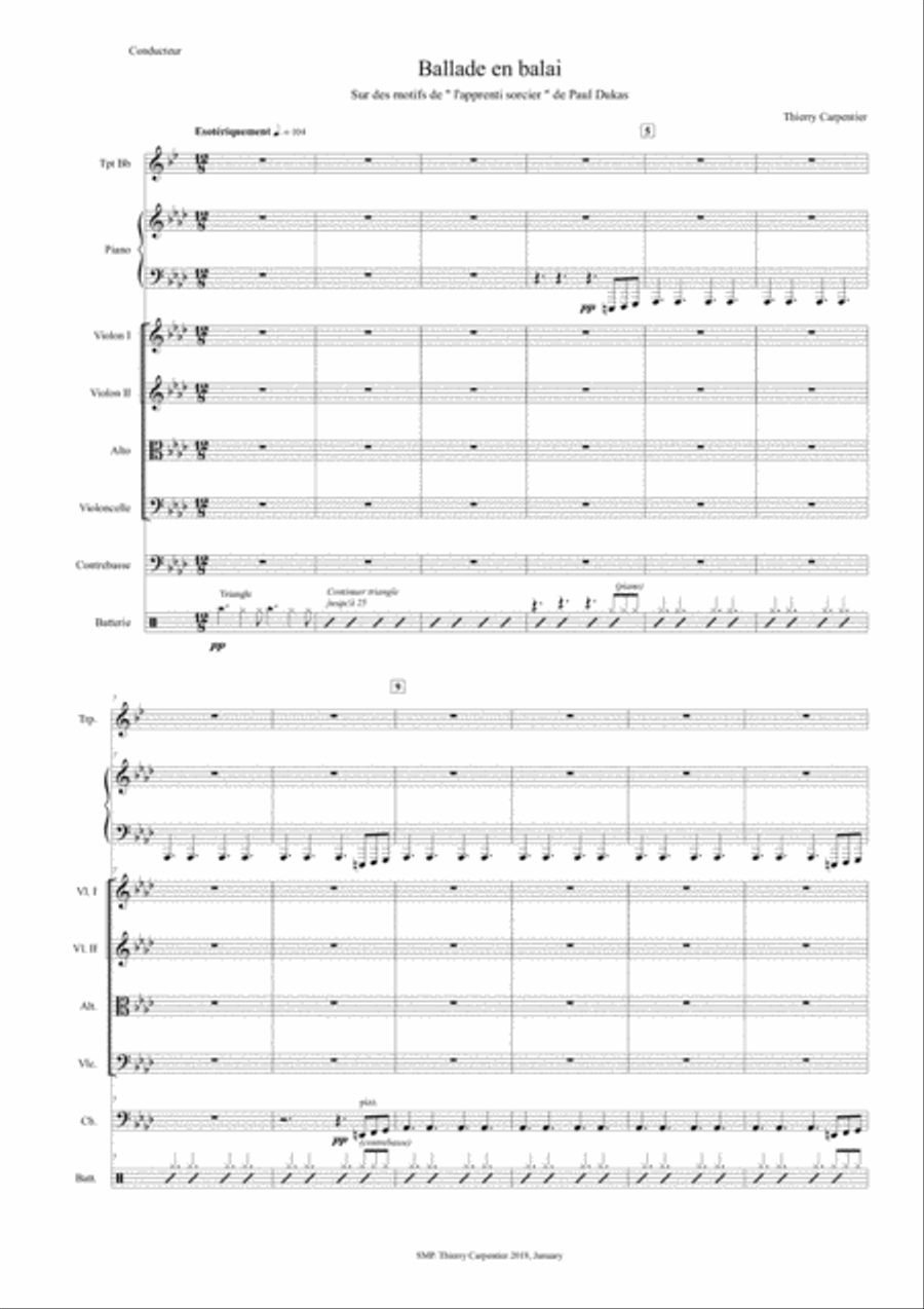 Ballade en Balai (based on musical motifs from 