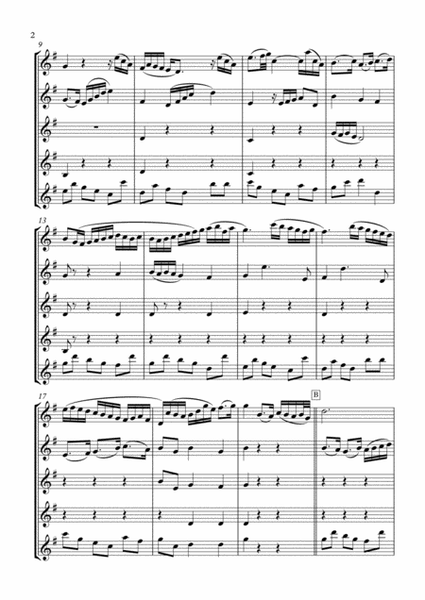 Sonata in E Minor Andante