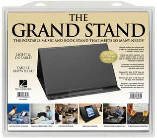 Book cover for The Grand Stand® Portable Music and Bookstand