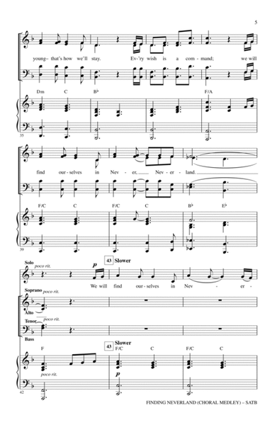 Finding Neverland (Choral Medley)