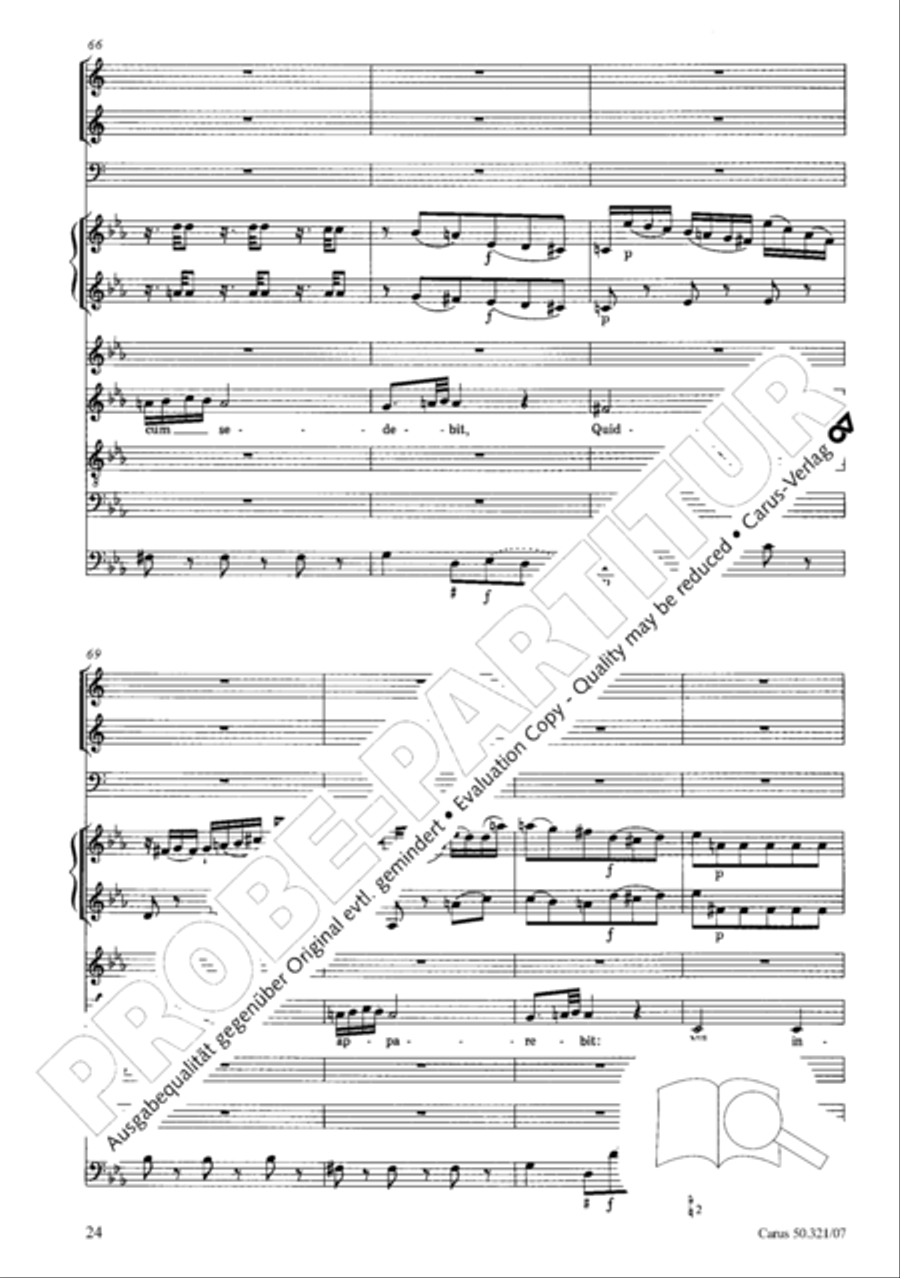 Requiem in C minor Requiem in C minor 4-Part scores gallery preview page 31
