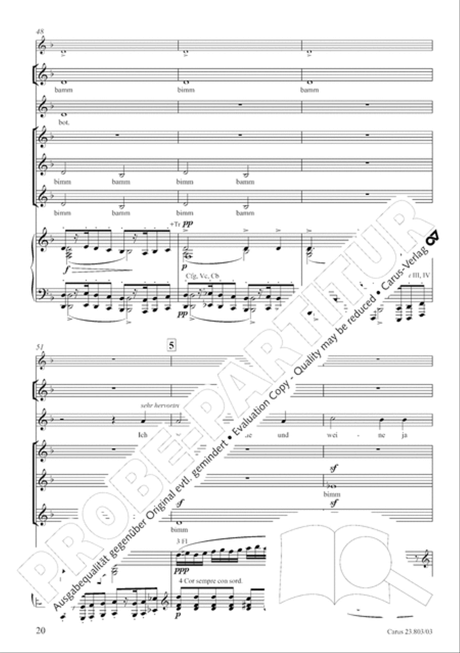 Symphony No. 3 Divisi scores gallery preview page 21