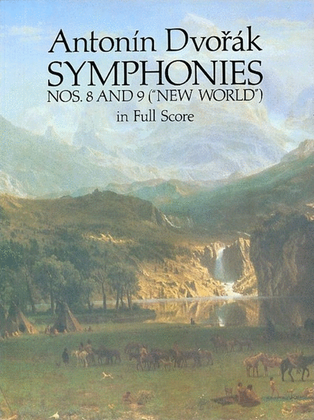 Book cover for Dvorak - Symphonies No 8/9 Full Score