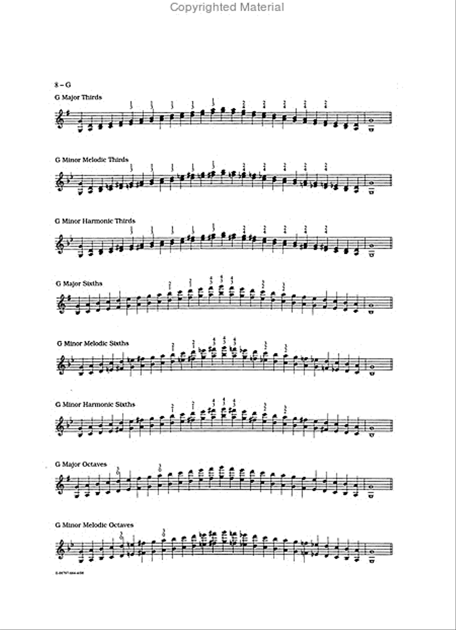 The Complete Violin Technique Book Violin scores gallery preview page 2