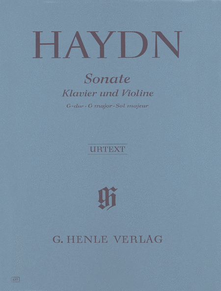 Joseph Haydn: Sonata for Piano and Violin G major Hob. XV: 32
