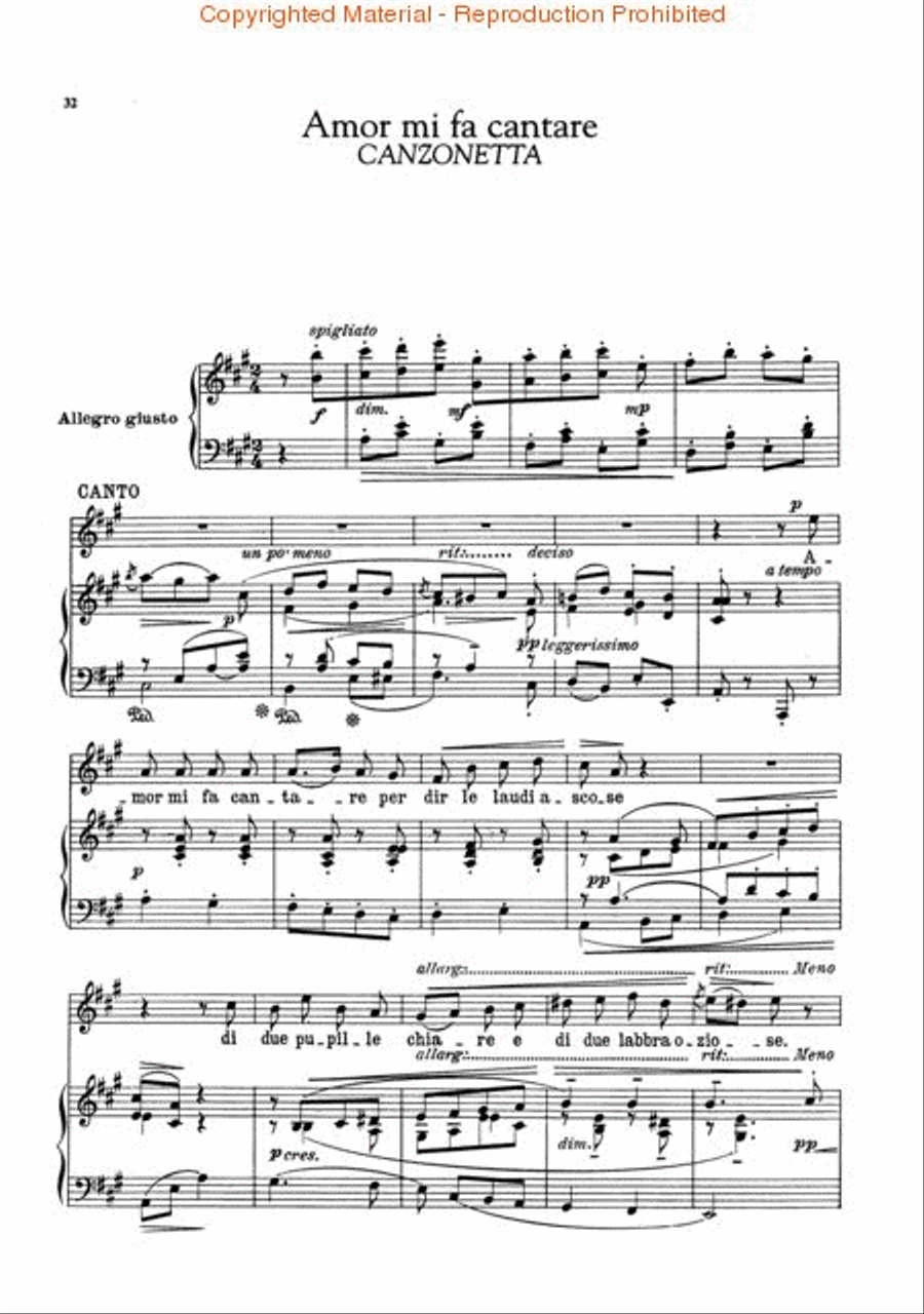 36 Arie di Stile Antico 36 Arie di Stile Antico Voice scores gallery preview page 3