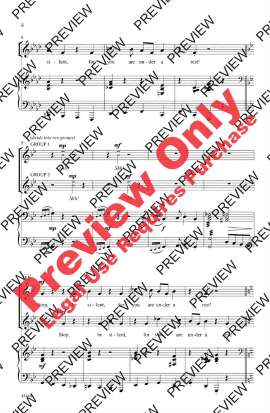A Musical Pun-ology A Musical Pun-ology Unison Choir scores gallery preview page 4