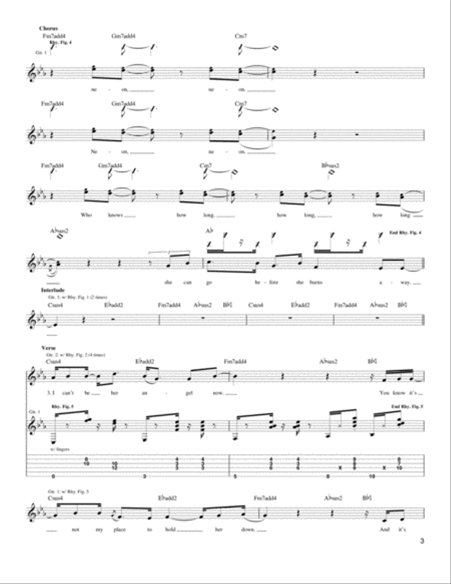 Neon Acoustic Guitar scores gallery preview page 3