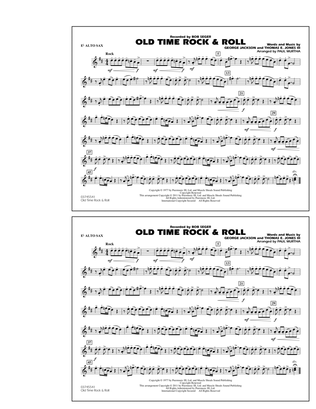 Book cover for Old Time Rock & Roll - Eb Alto Sax
