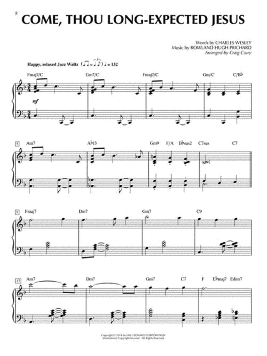 Christmas Jazz for Solo Piano Piano Solo scores gallery preview page 3
