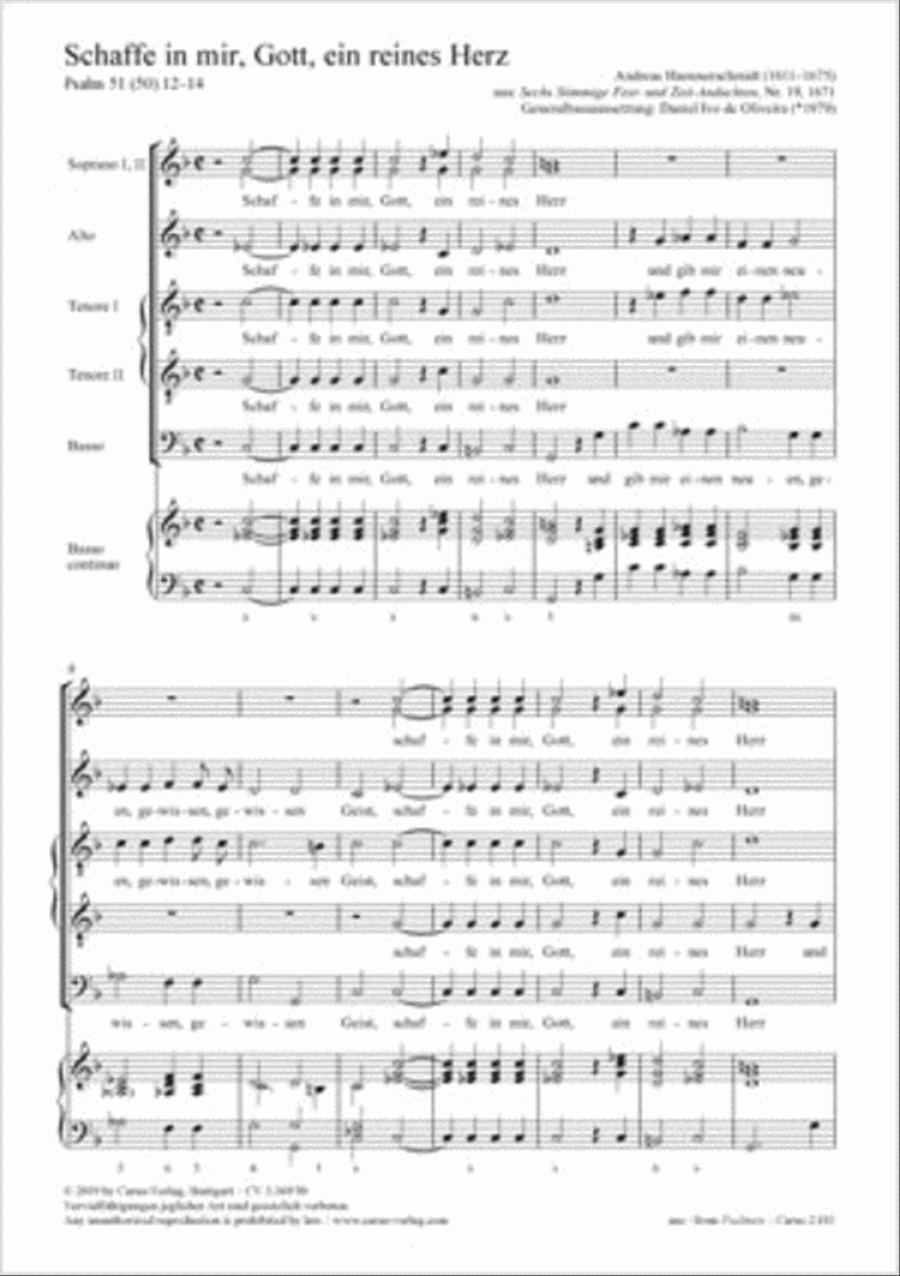 Make in me, o God a clean pure heart