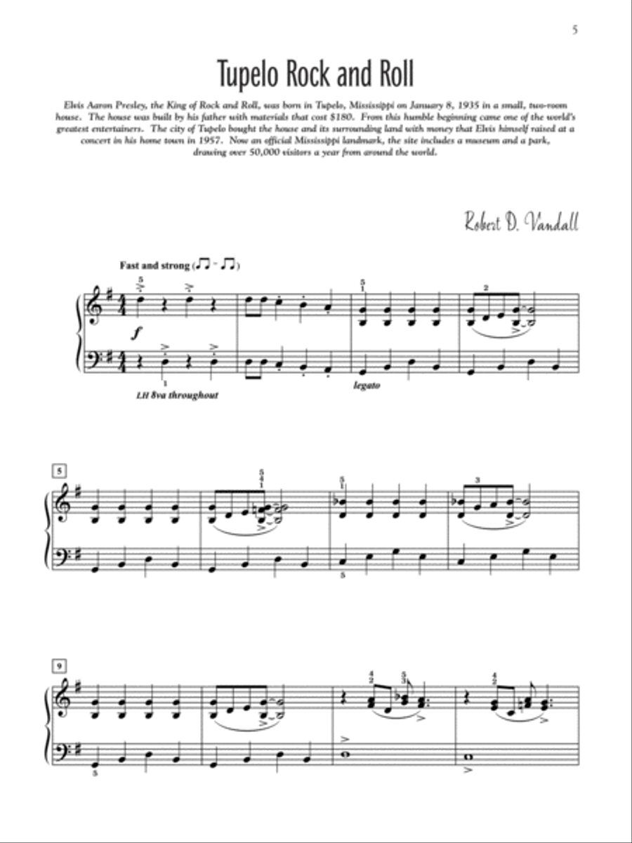 Scenes from the South Scenes from the South Piano Solo scores gallery preview page 7