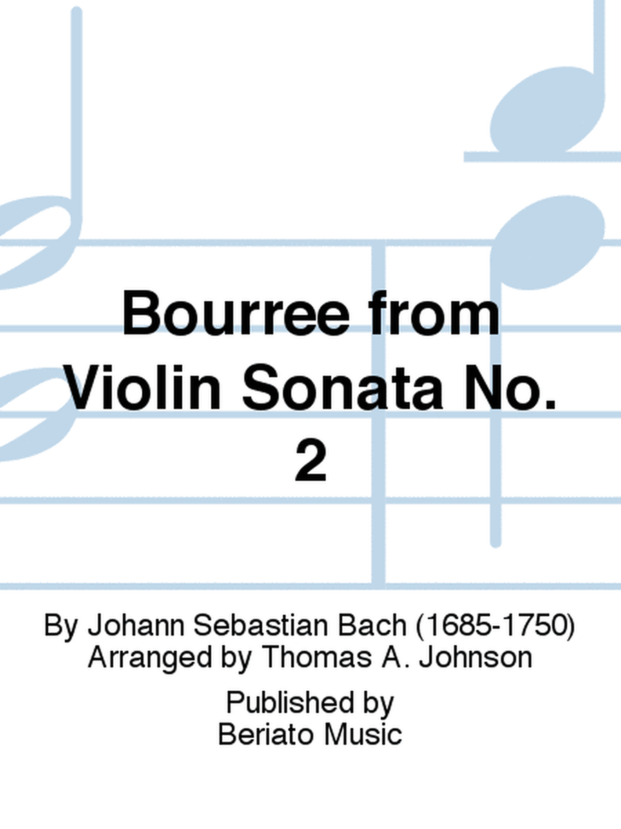 Bourree from Violin Sonata No. 2