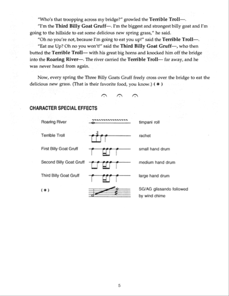 Once Upon a Folk Tale Unison Choir scores gallery preview page 5
