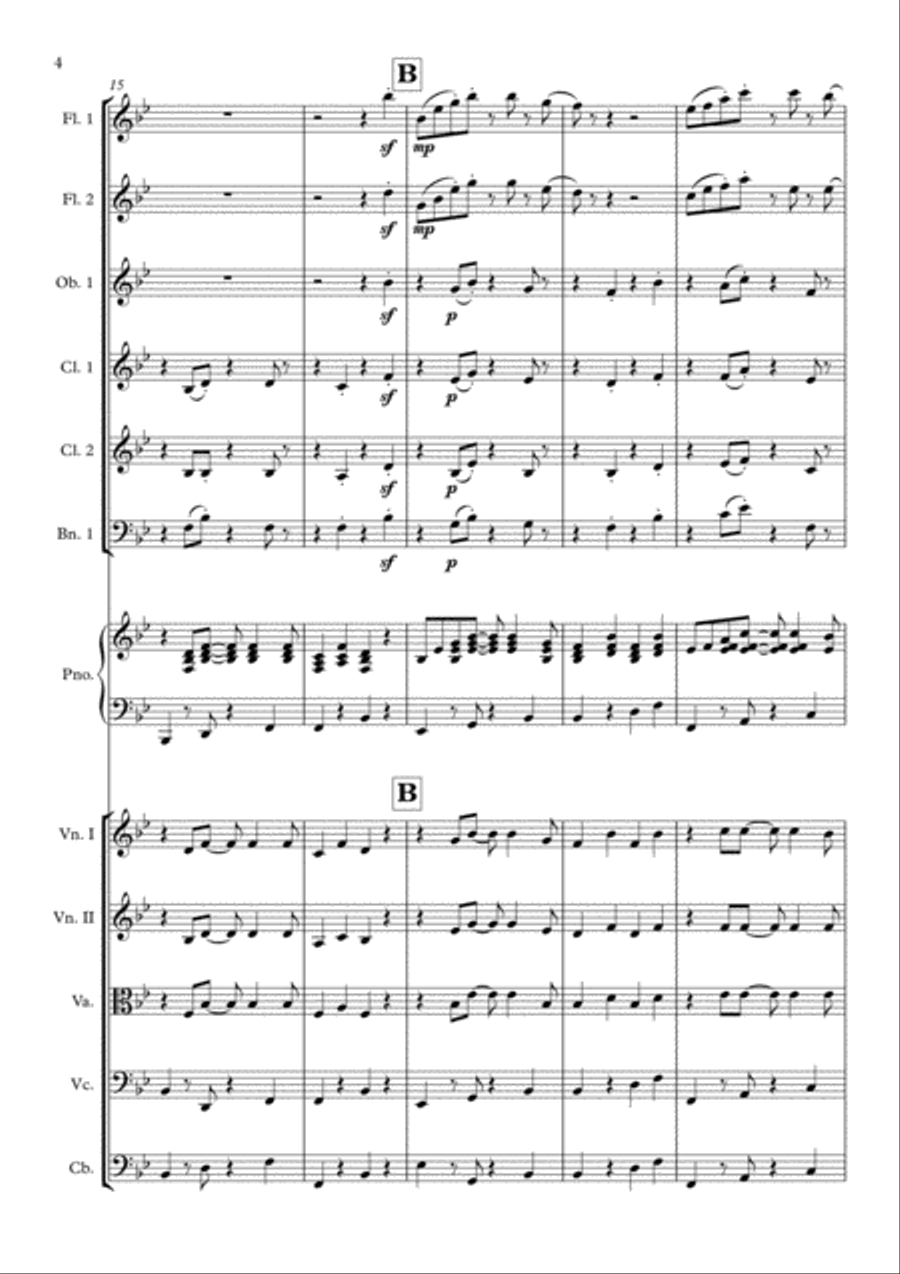 Under The Sea Chamber Orchestra scores gallery preview page 5