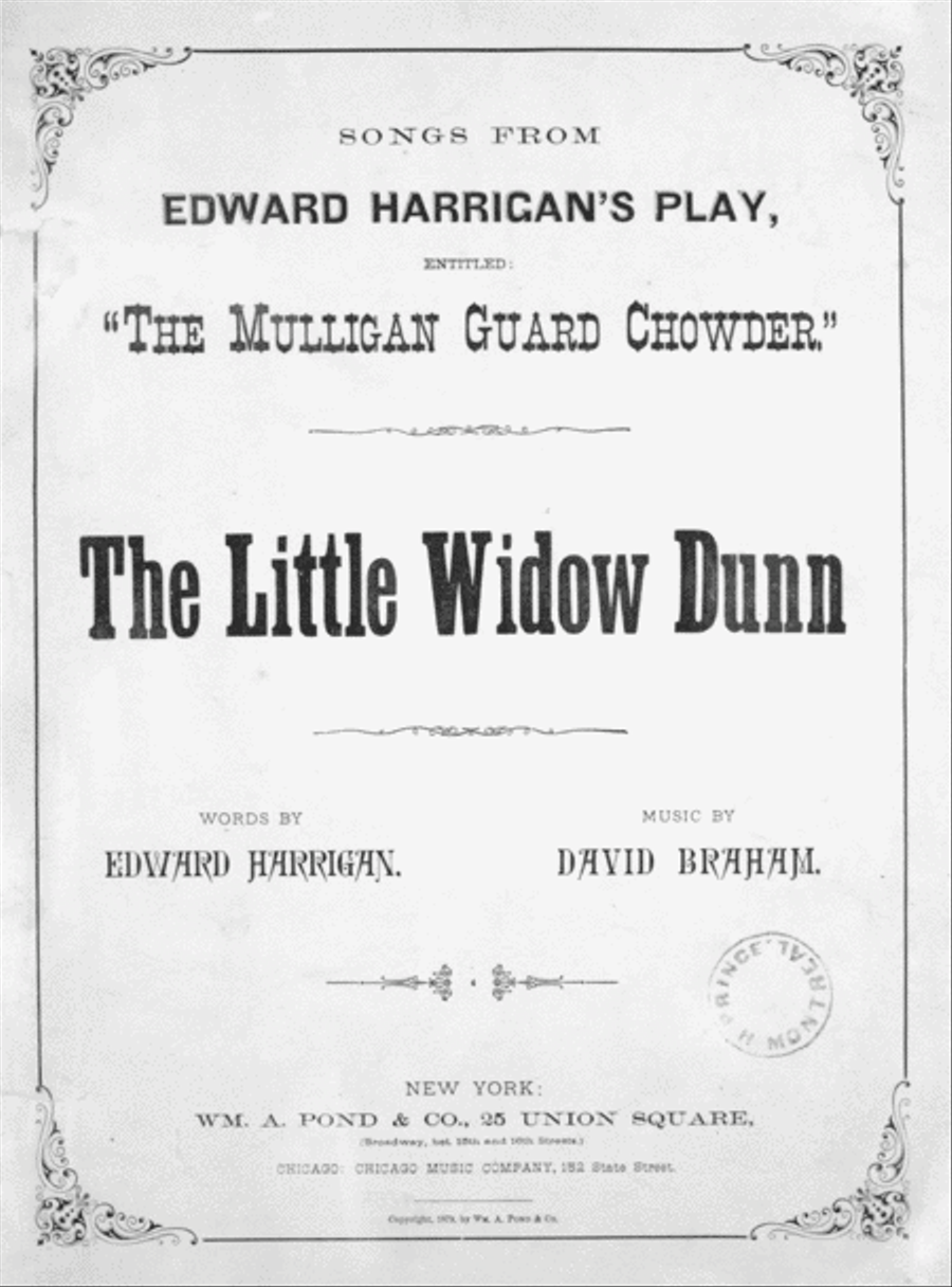 The Little Widow Dunn Voice scores gallery preview page 1