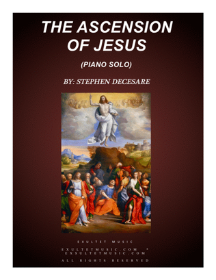 Book cover for The Ascension Of Jesus