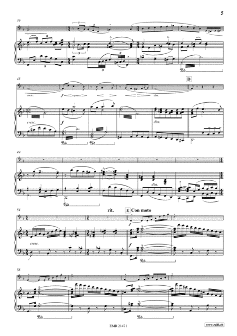Concerto No. 8 Bass Recorder scores gallery preview page 5