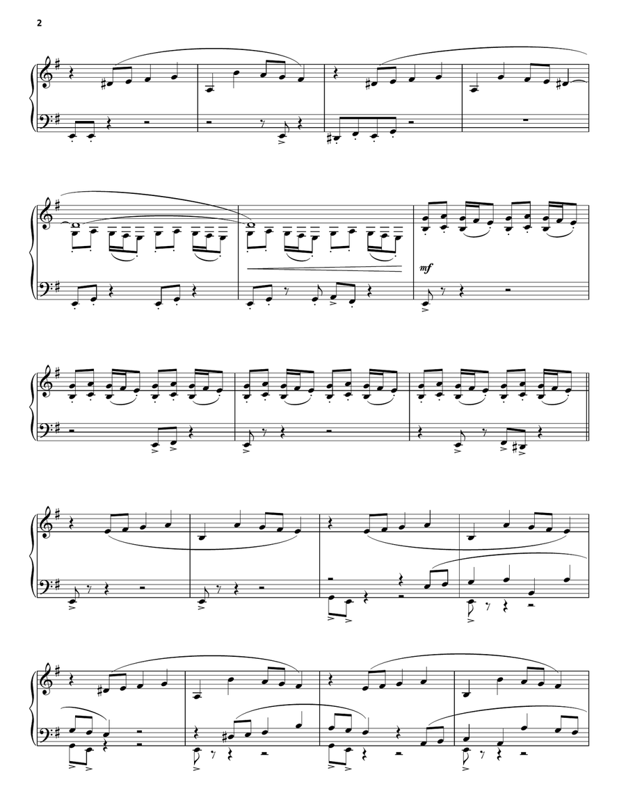 Duel Of The Fates (from Star Wars: The Phantom Menace) Piano, Vocal, Guitar scores gallery preview page 2
