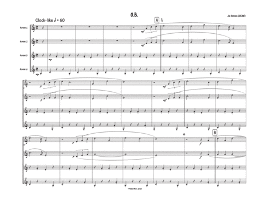 Alphorn Quartet Collection Small Ensemble scores gallery preview page 4