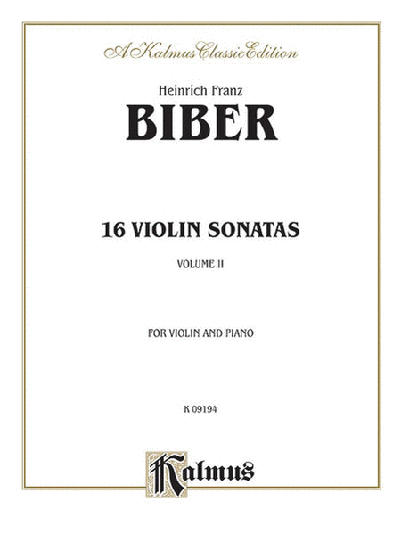 16 Sonatas Vln. and Piano