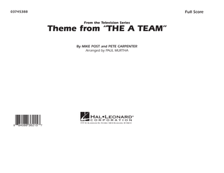Book cover for Theme from The A-Team - Full Score