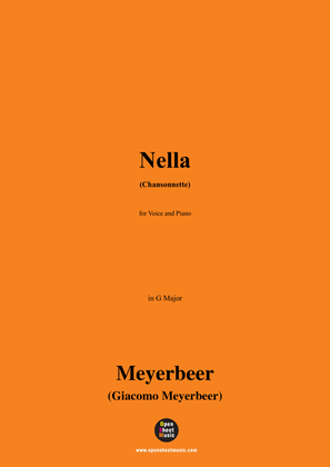 Meyerbeer-Nella(Chansonnette),in G Major