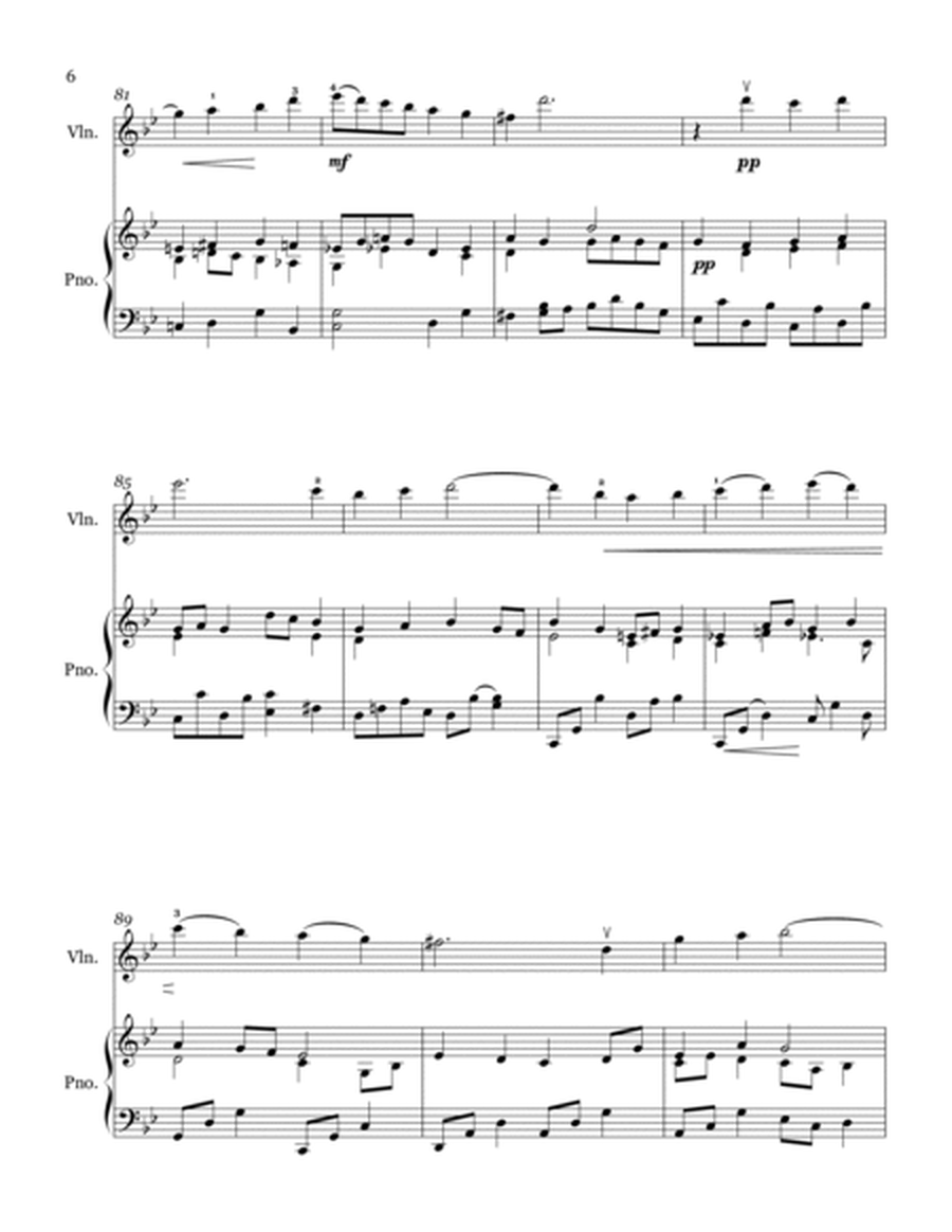 LINDEN LEA FOR VIOLIN AND PIANO image number null