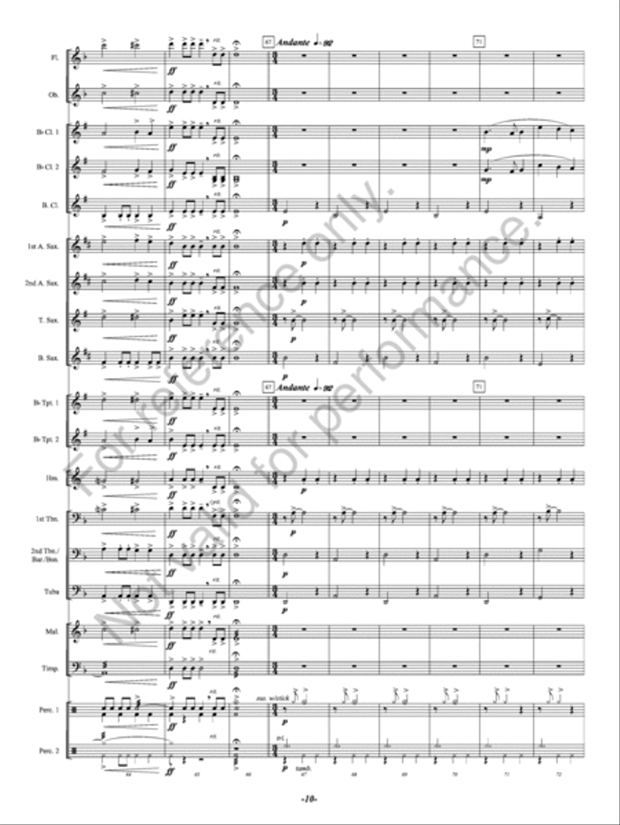 Winterwinds Winterwinds Concert Band scores gallery preview page 11