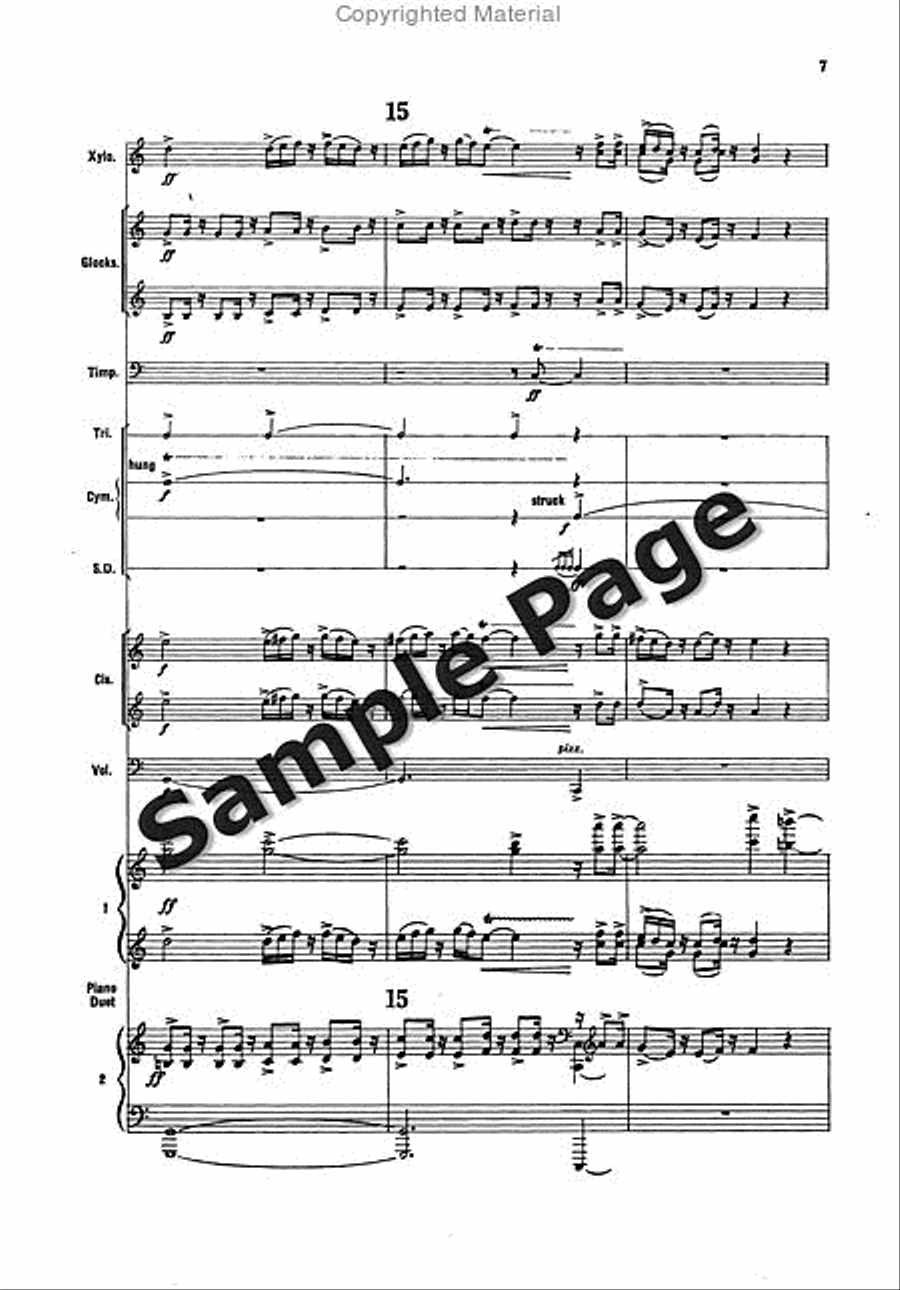 Virtutes Clarinet scores gallery preview page 8