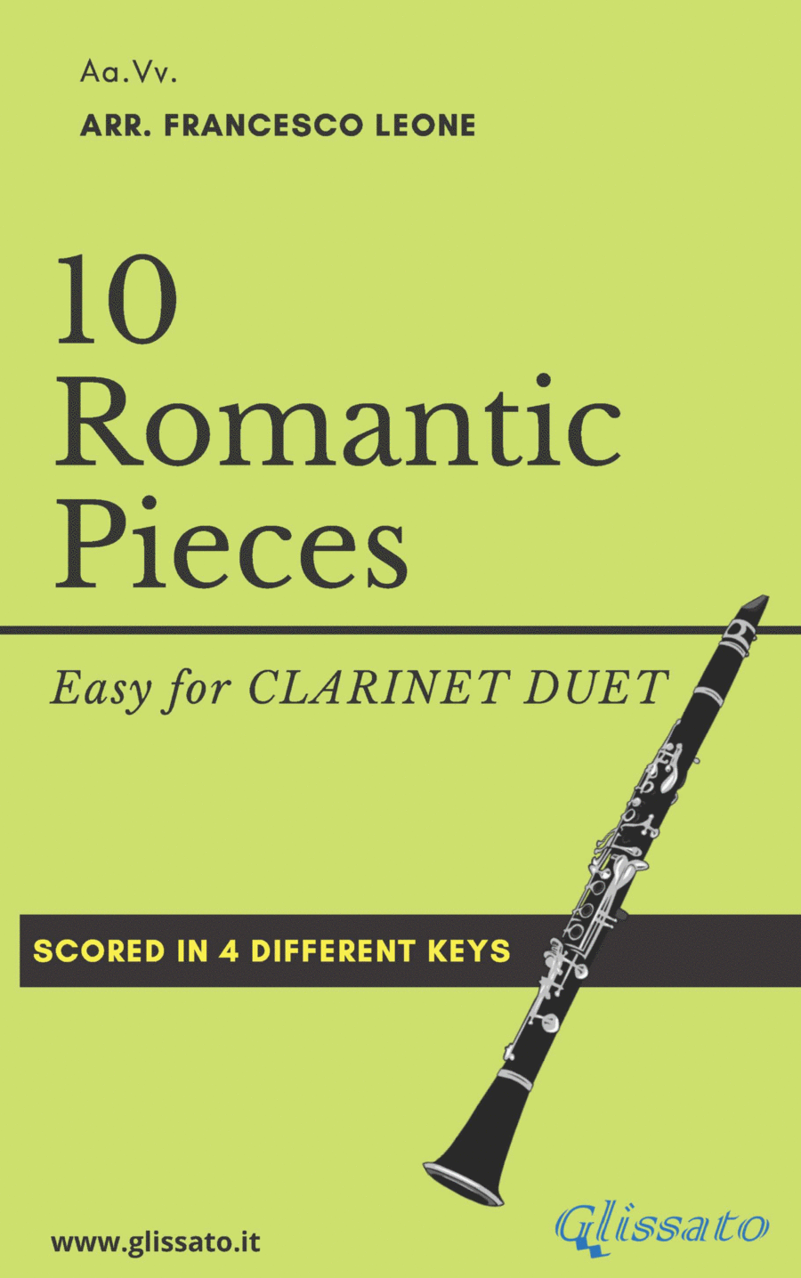 10 Romantic Pieces - Clarinet Duet image number null