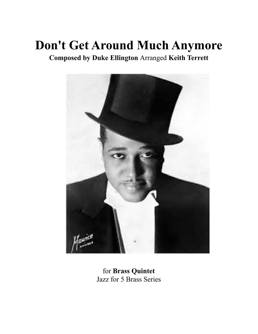Don't Get Around Much Anymore Brass Ensemble scores gallery preview page 1