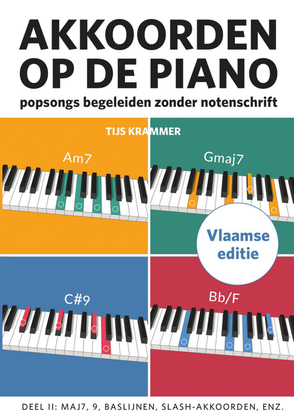 Book cover for Akkoorden op de piano, deel 2 (Vlaamse editie)