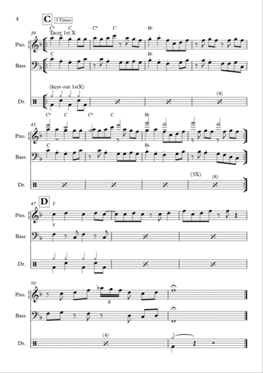 Right Back Where We Started From Bass Guitar scores gallery preview page 4