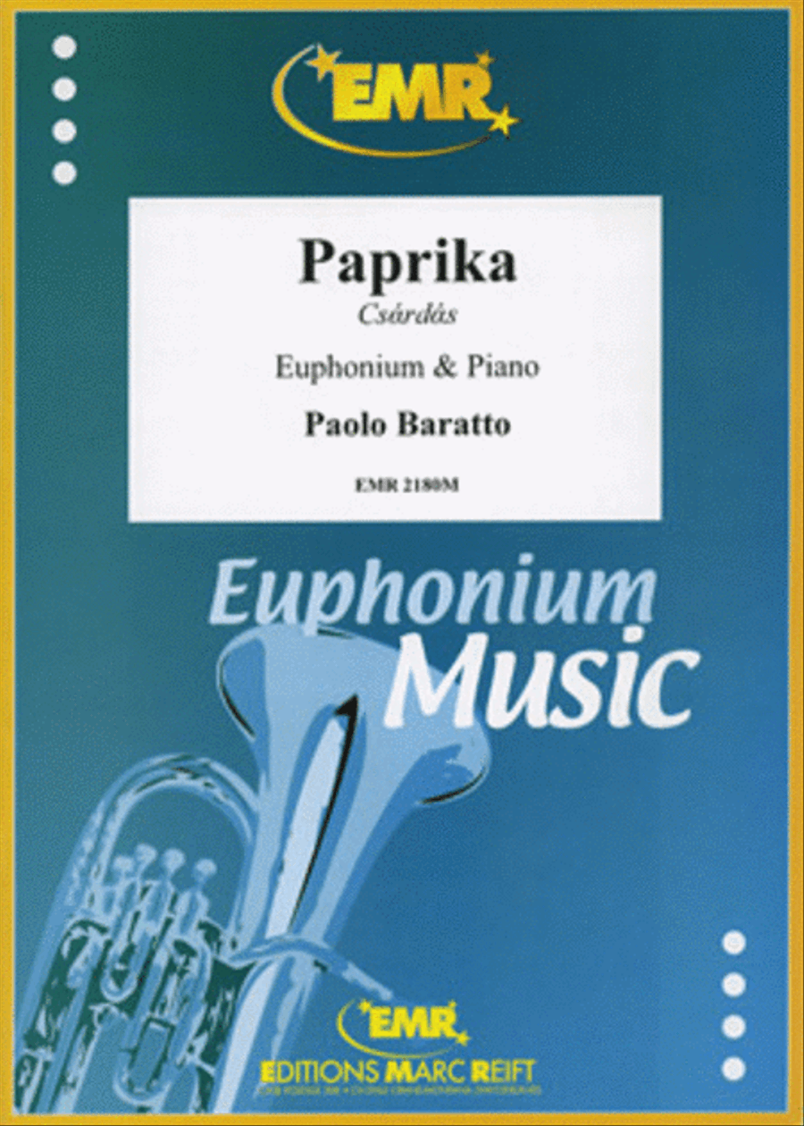 Paprika Euphonium scores gallery preview page 1