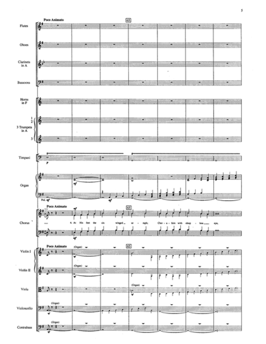 Three Festival Choruses: Let All Mortal Flesh Keep Silence (Downloadable SATB Orchstra Score)
