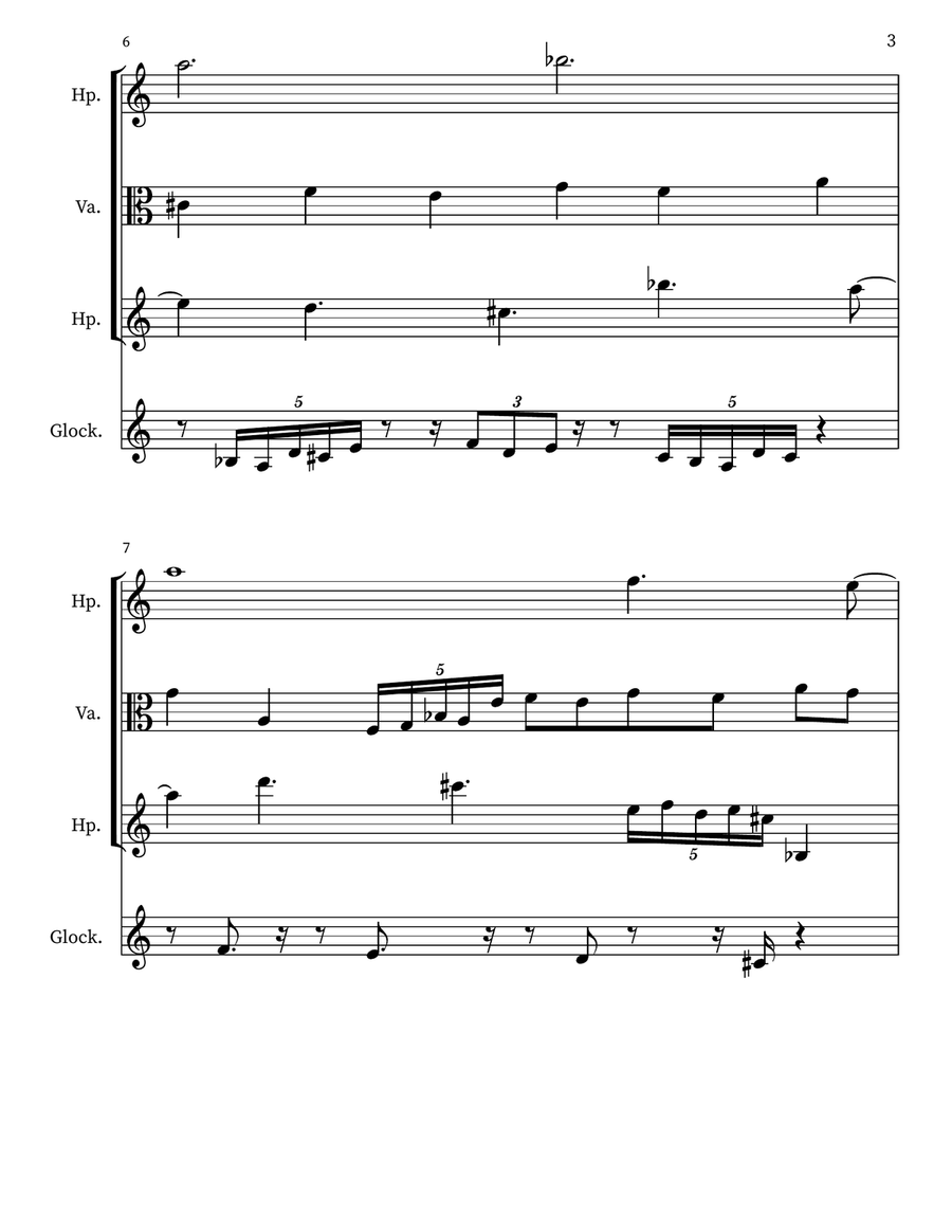 Children's Musing 17 Children's Musing 17 Small Ensemble scores gallery preview page 3