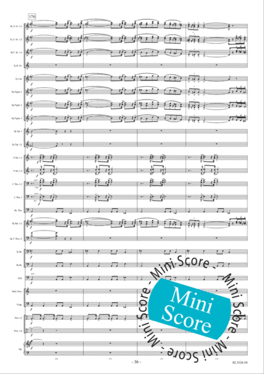 Migyur Fanfare Band scores gallery preview page 42