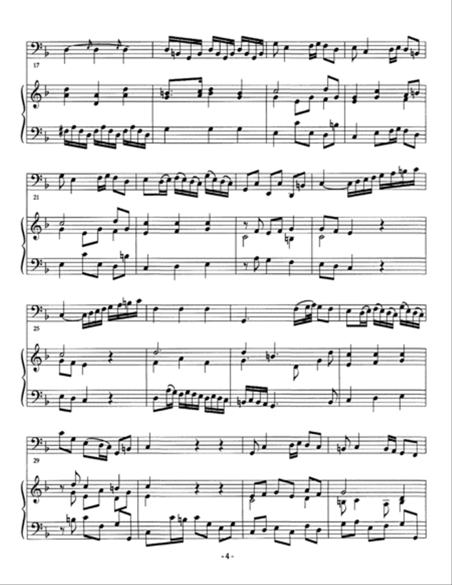Sonata in F Major Tuba scores gallery preview page 6