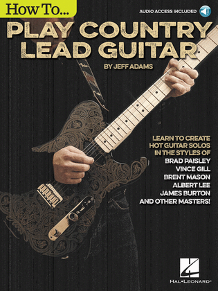 Book cover for How to Play Country Lead Guitar