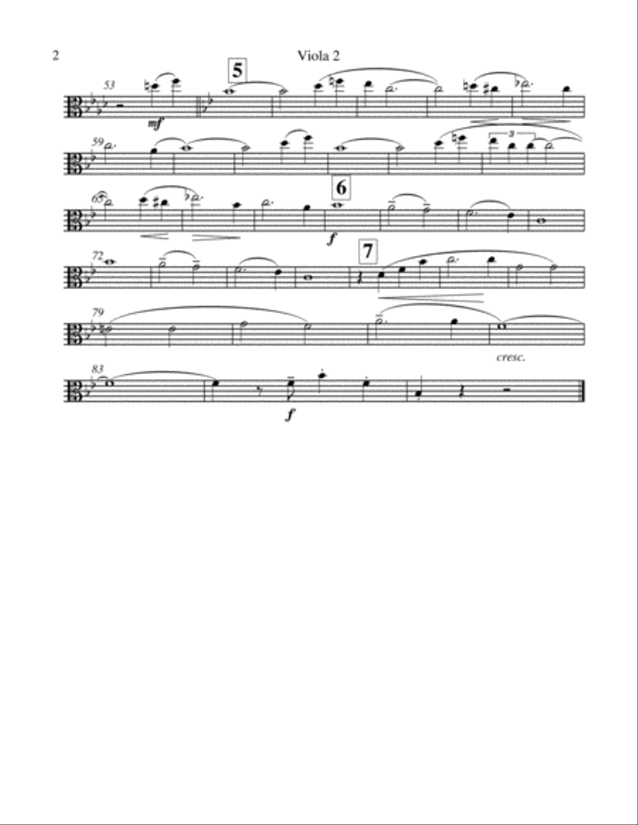 Verdi Goes Tango - G.Verdi - 2 Violas, Piano and Drum Set String Duet scores gallery preview page 5
