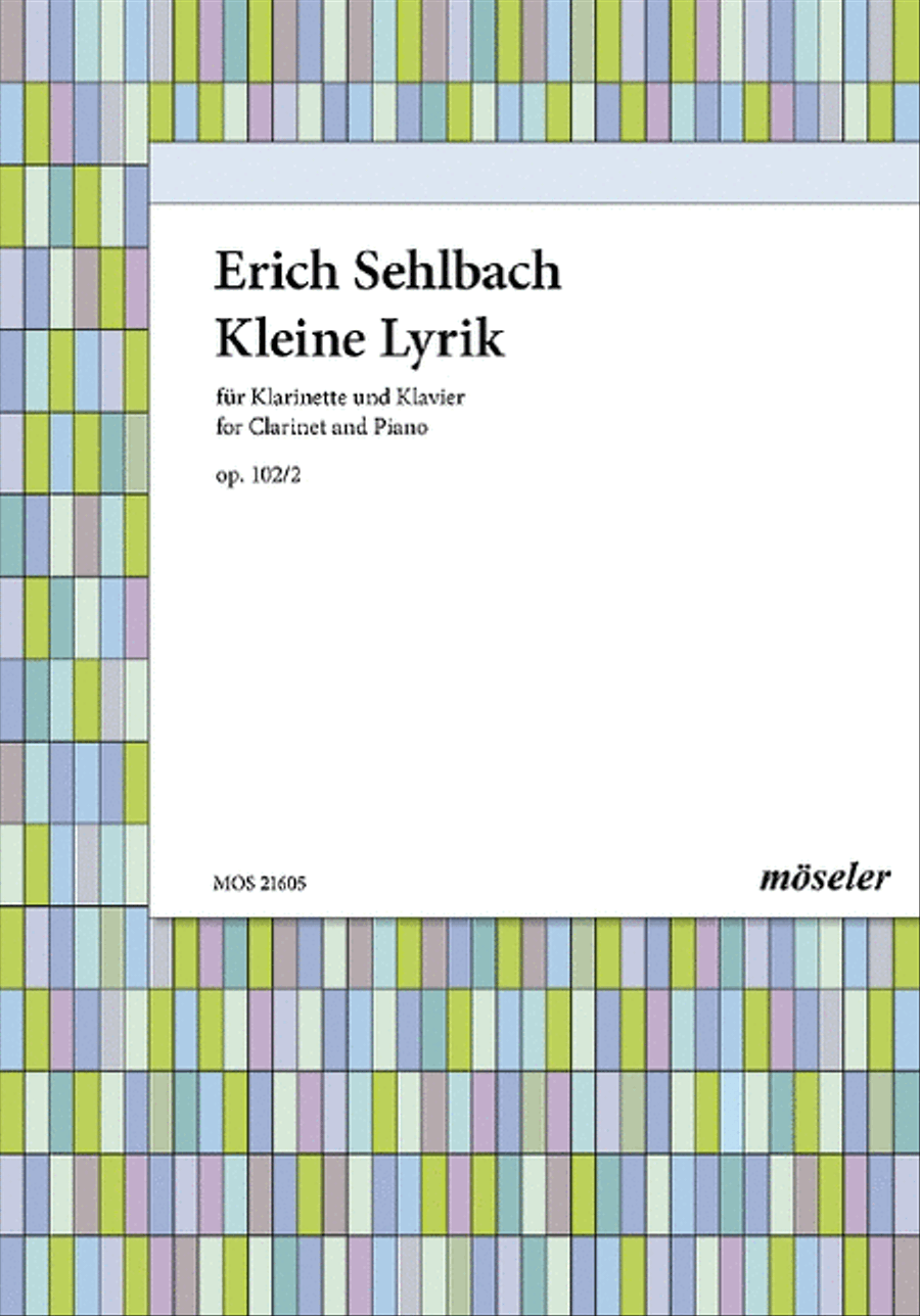 Small lyric Small lyric Clarinet Solo scores gallery preview page 1