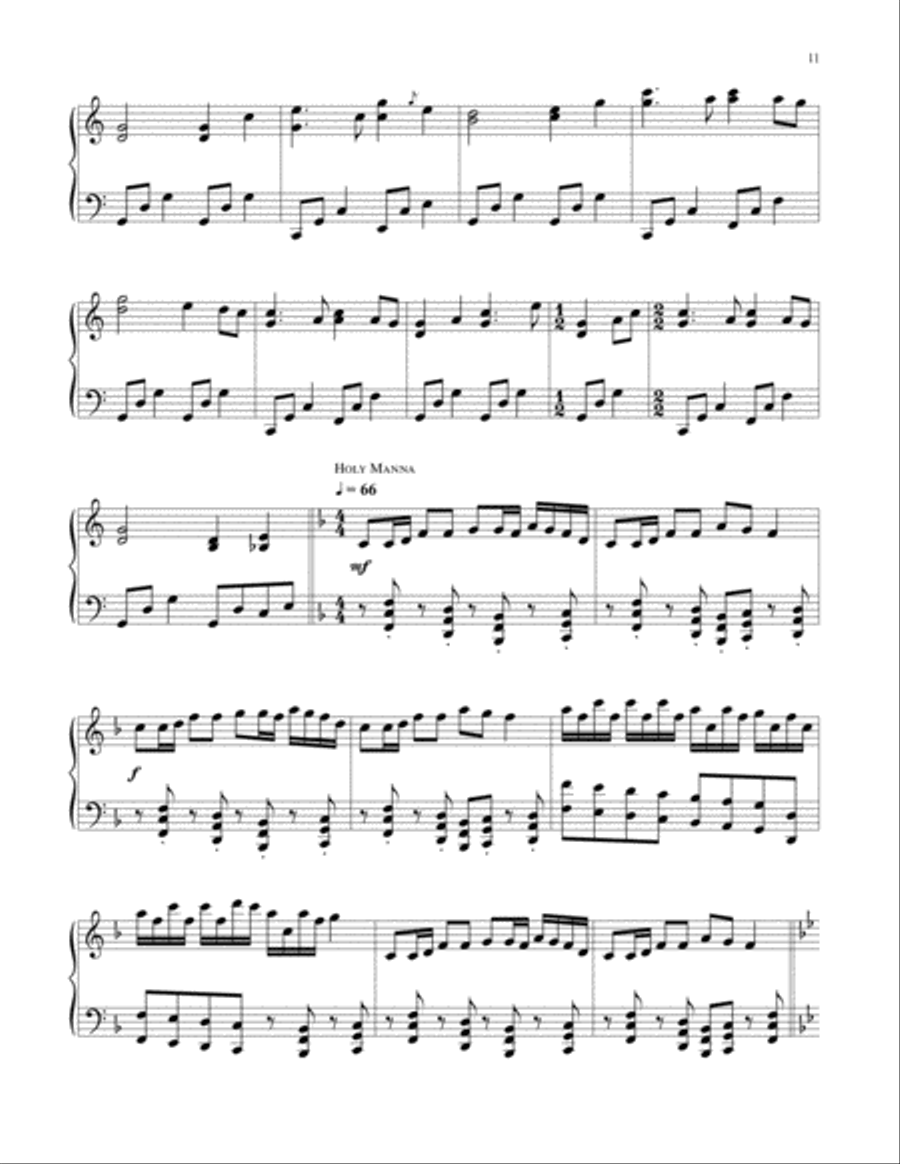 Piano Weavings Volume 2 Piano Solo scores gallery preview page 12