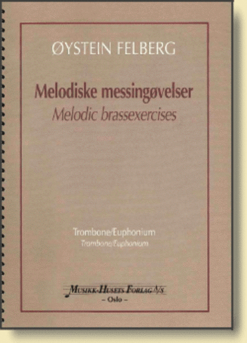 Melodiske Messingovelser for Trombone / Euphonium