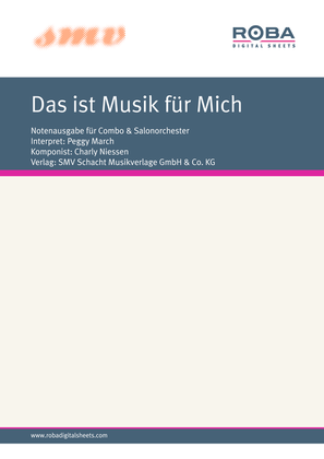 Book cover for Das ist Musik fur Mich