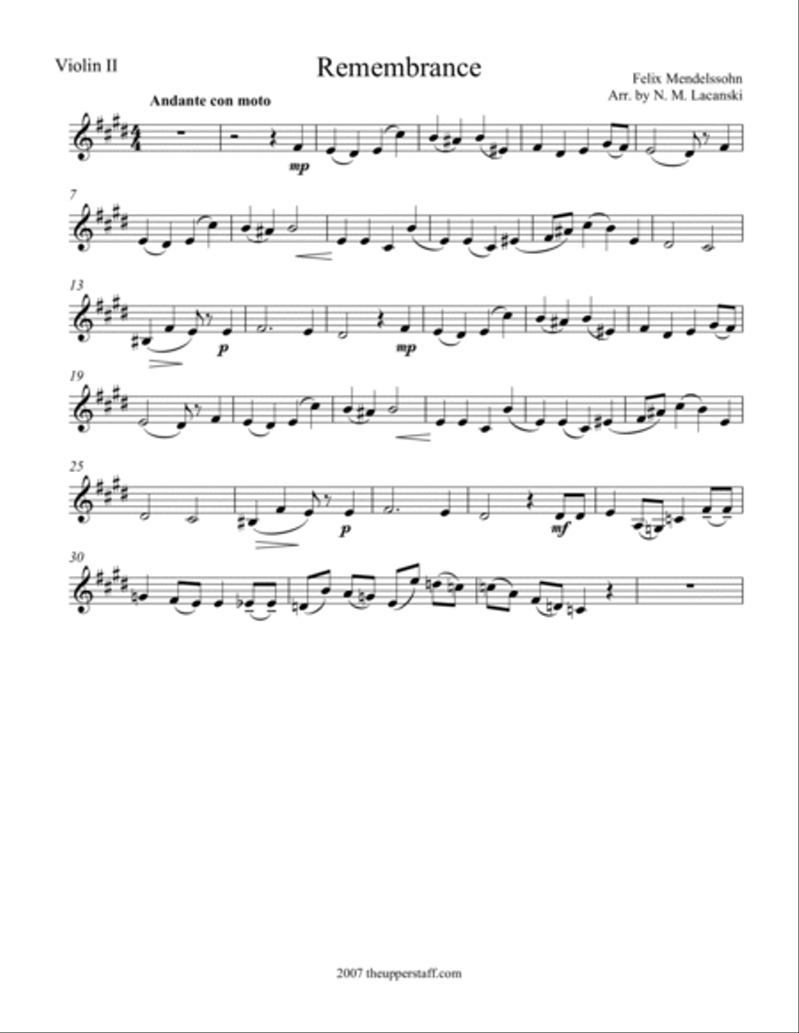 Remembrance Remembrance String Orchestra scores gallery preview page 6