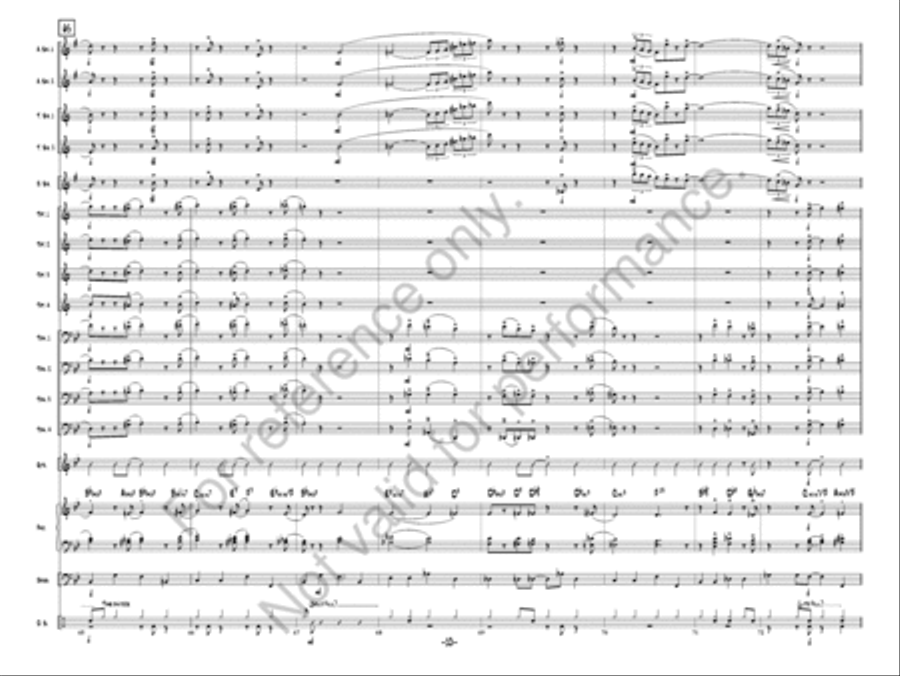 Finishing Brushes Jazz Ensemble scores gallery preview page 11